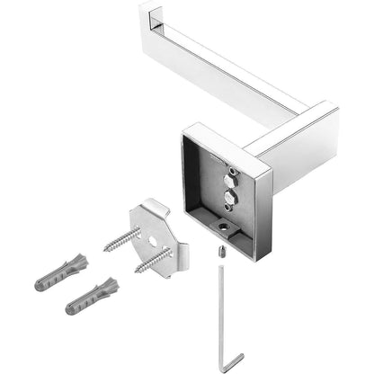 Edelstahl Toilettenpapierhalter Chrom 2er Pack