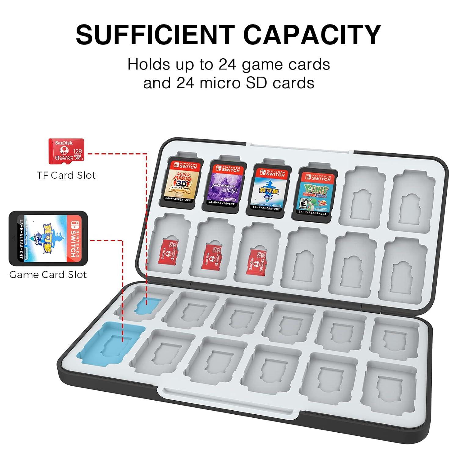 Switch Game Card Aufbewahrungsbox mit 24 Game Card Slots in