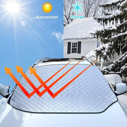 Yomisee Frontscheibenabdeckung Winter Auto Windschutz Magnet