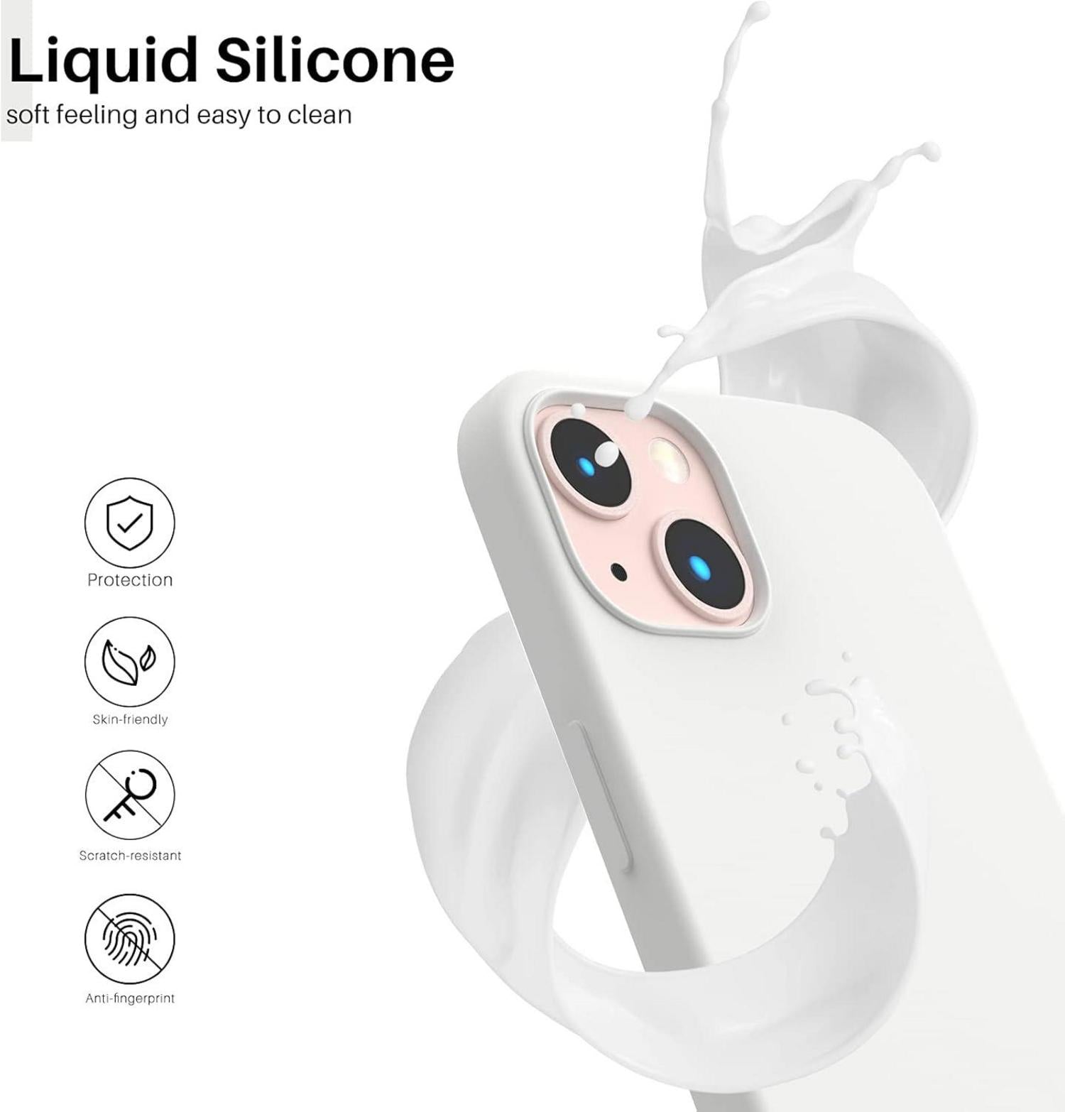 Silikon Case für iPhone 13 - Ultra Dünn & Flüssig Magnetisch