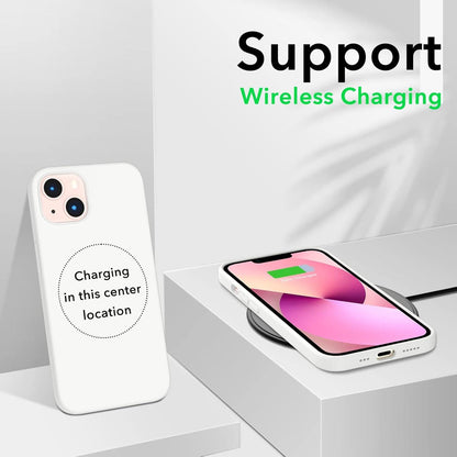 ORNARTO iPhone 13 Hülle Silikon Case 6,1 Flüssig Schutz