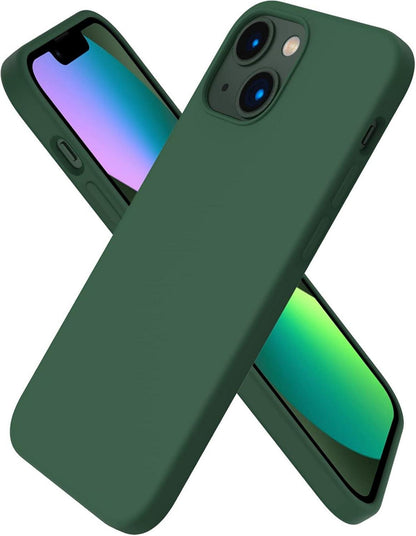iPhone 13 Mini Silikon Hülle Ultra Dünn Voller Schutz Flüssig