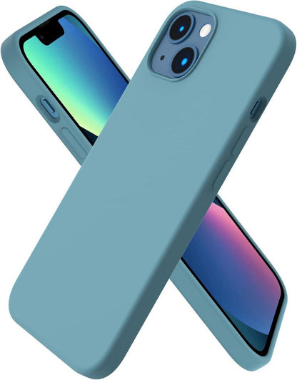 iPhone 13 Silikon Case Flüssig Ultra Dünn Voller Schutz