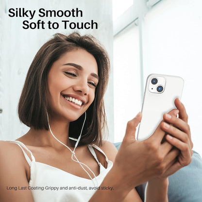 iPhone 13 Mini 5,4 Silikon Case Ultra Dünn Flüssig Silikon