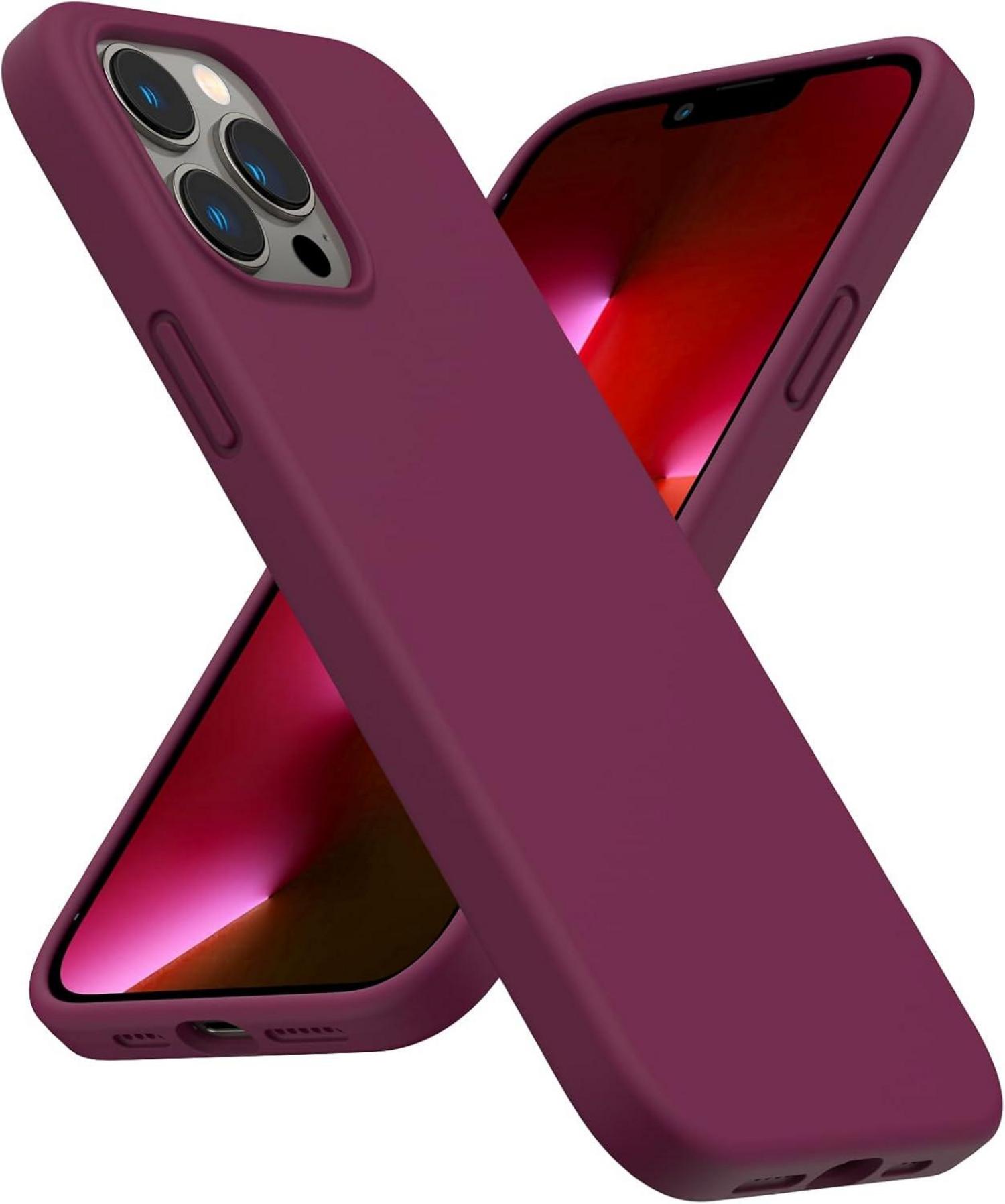 iPhone 13 Pro Max Liquid Silicone Case Stoßfeste Silikonhülle