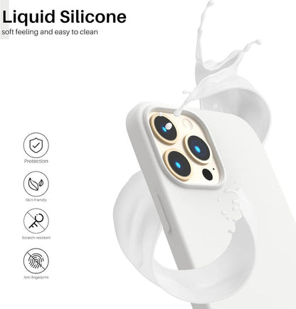Silikon Case für iPhone 13 Pro Max Flüssig Silikon Hülle 6,7 Zoll