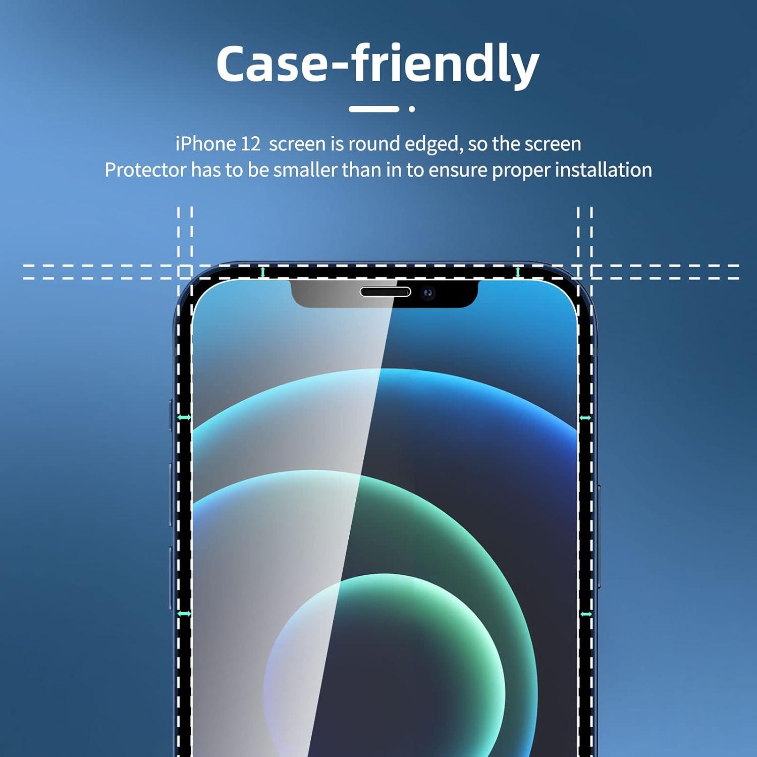 Panzer Schutzglas Kamera Schutz iPhone 12 9H kratzfest