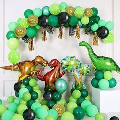 Dinosaurier Geburtstagsdeko Party Luftballons Dino XXL Set
