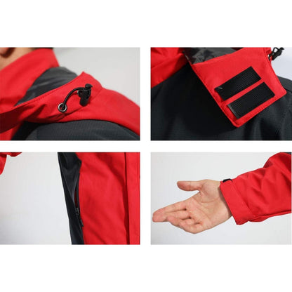 Herren Softshelljacke wasserabweisend mit abnehmbarer Kapuze Dunkeloliv S