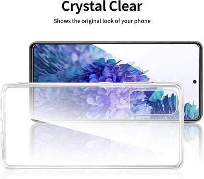 Samsung Galaxy S20 FE Schutzhülle und Panzerglas Set Transparent