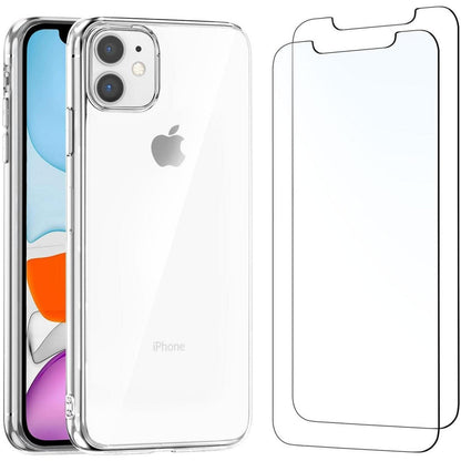 NEW'C iPhone 11 Hülle Ultra Transparent Silikon TPU