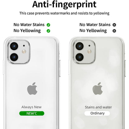 NEW'C iPhone 11 Hülle Ultra Transparent Silikon TPU