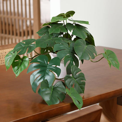 Künstliche Monstera Pflanze 45cm Hochrealistisch Indoor Deko