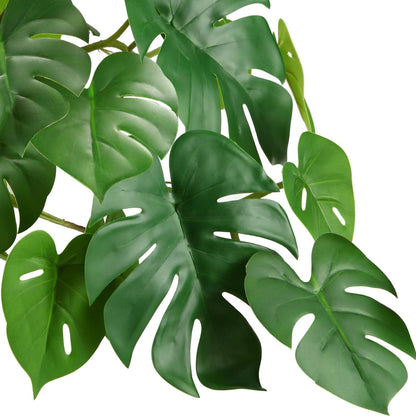 Künstliche Monstera Pflanze 45cm Hochrealistisch Indoor Deko