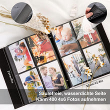 Fotobuch 10x15 Leinen 400 Einsteckalbum Hochformat Rosa
