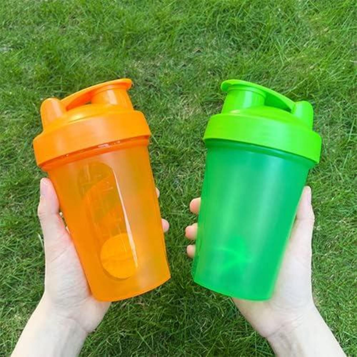 Protein Shaker Flasche 400ml OOTD Fitness Mixer BPA frei Eiweiß Shaker