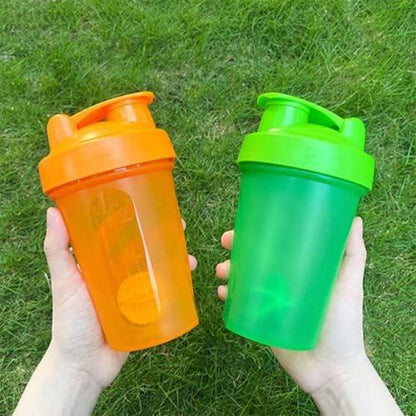 Protein Shaker Flasche 400ml OOTD Fitness Mixer BPA frei Eiweiß Shaker
