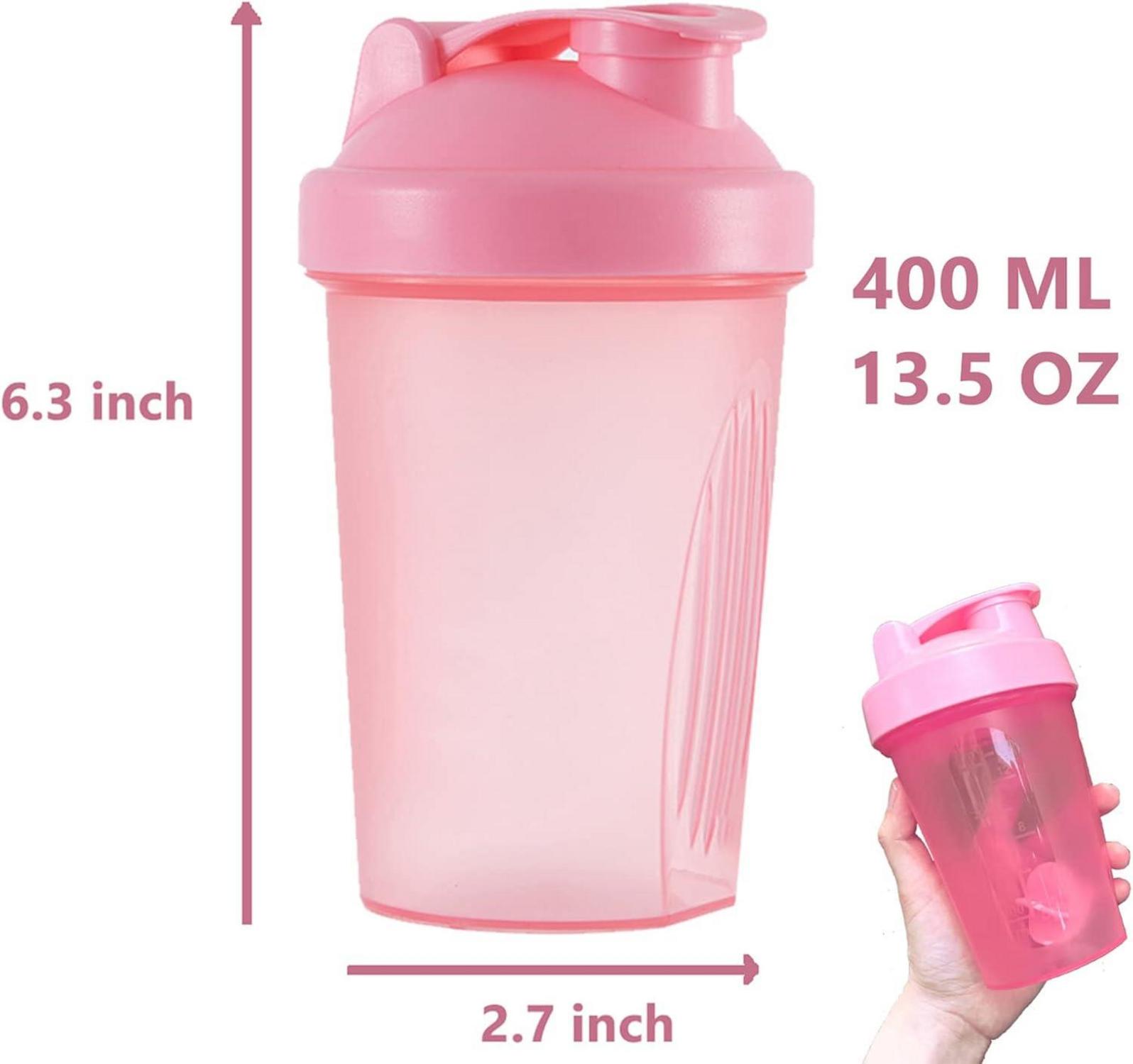 OOTD Protein Shaker Flasche 400ml BPA Frei Auslaufsicher