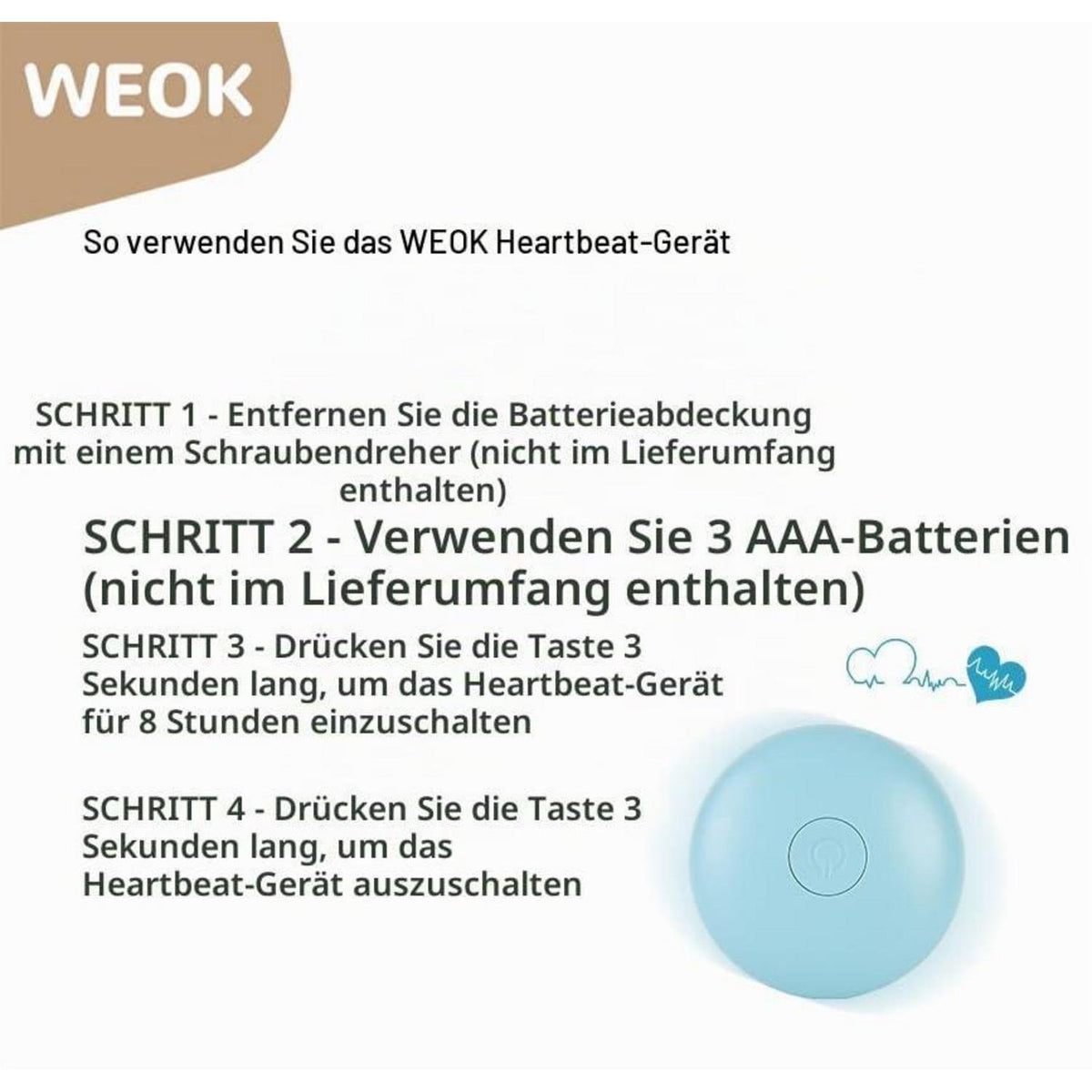 Herzschlag Welpenspielzeug zur Angstlinderung & Beruhigung