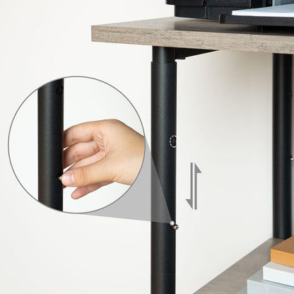 Druckertisch mit arretierbaren Rädern, 3