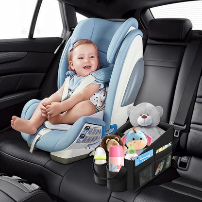 Auto Organizer Rücksitz Frauen Kinder Spielzeug Bücher Snacks Getränkehalter
