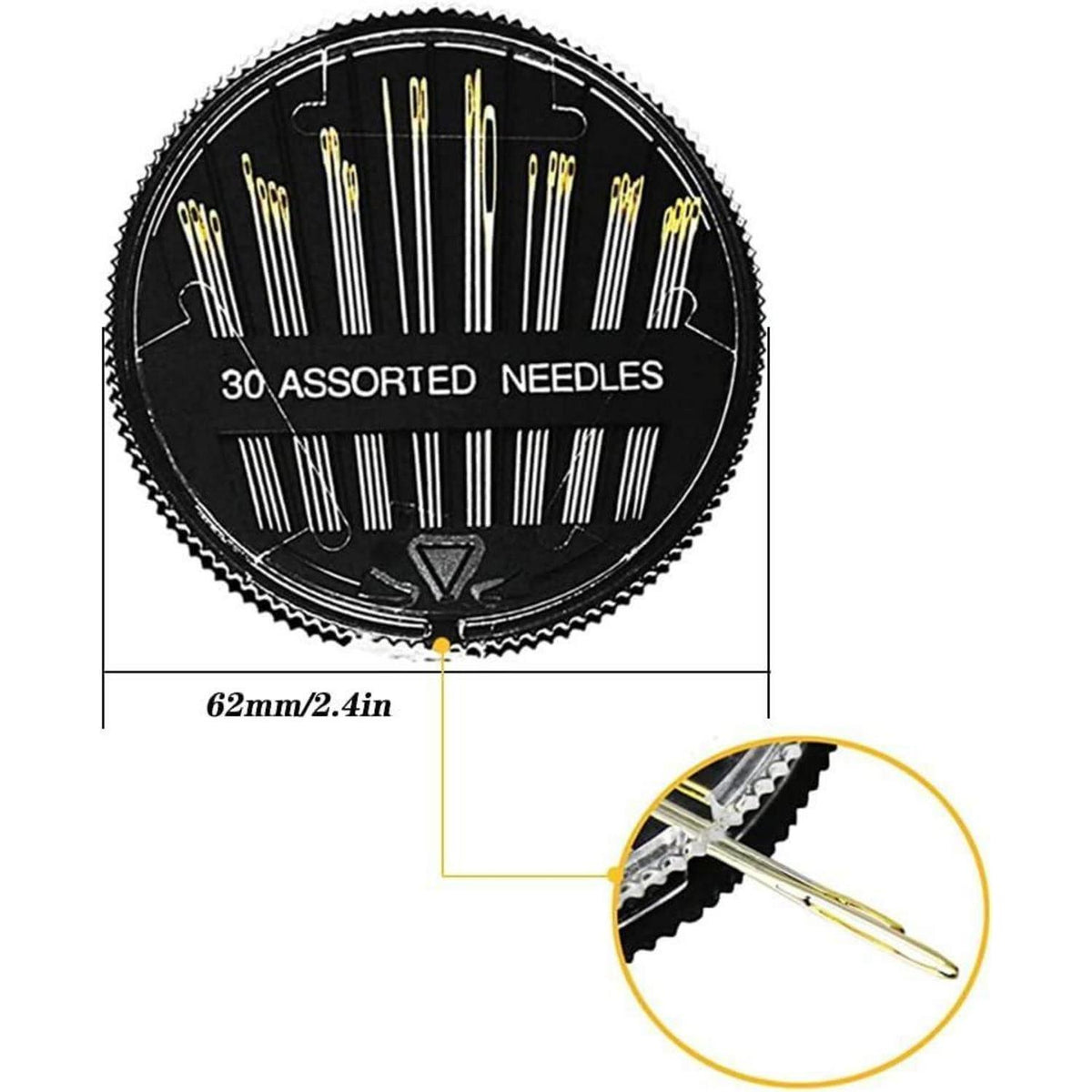 30er Set Handnägel aus Edelstahl für Nähen & Handwerk