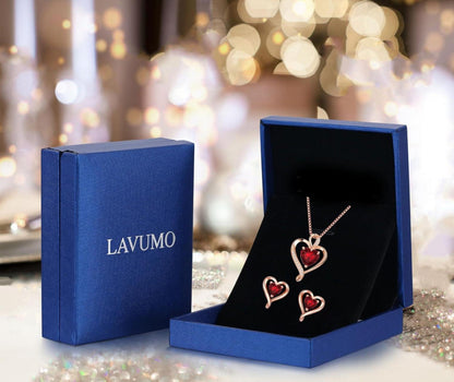 Halskette Ohrringe Set Silber Zirkonia 925er Silber Roségold Gold Frauen