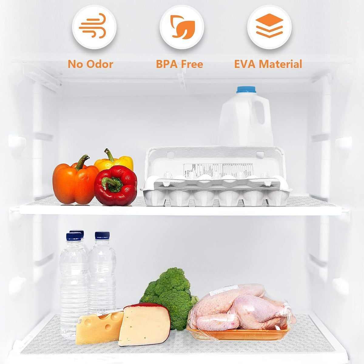 Schubladenmatte EVA transparent 30x150cm, rutschfest & wasserdicht