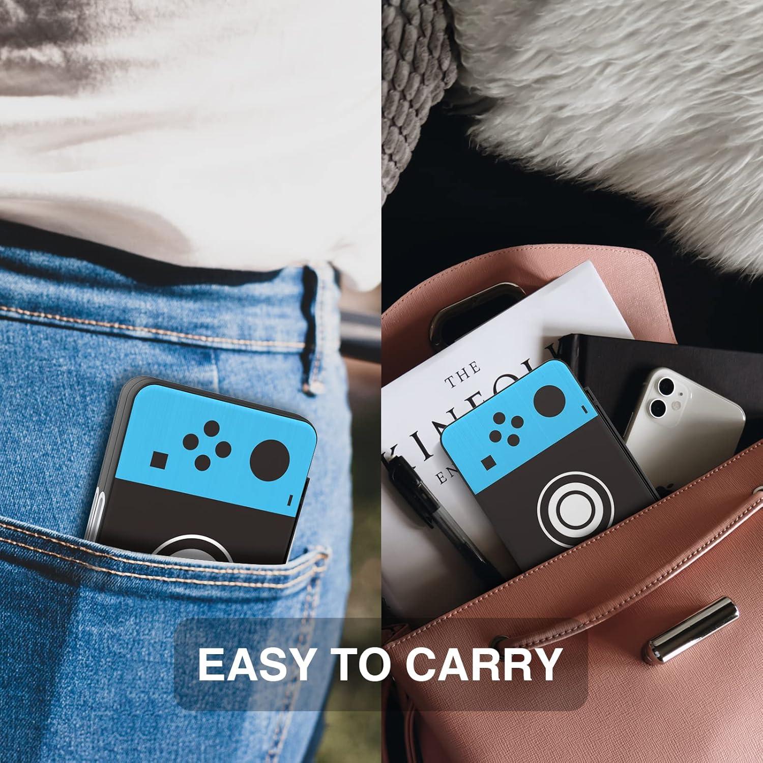 HEIYING Nintendo Switch Game Card Case 48 Slots 24 Micro SD Storage Box