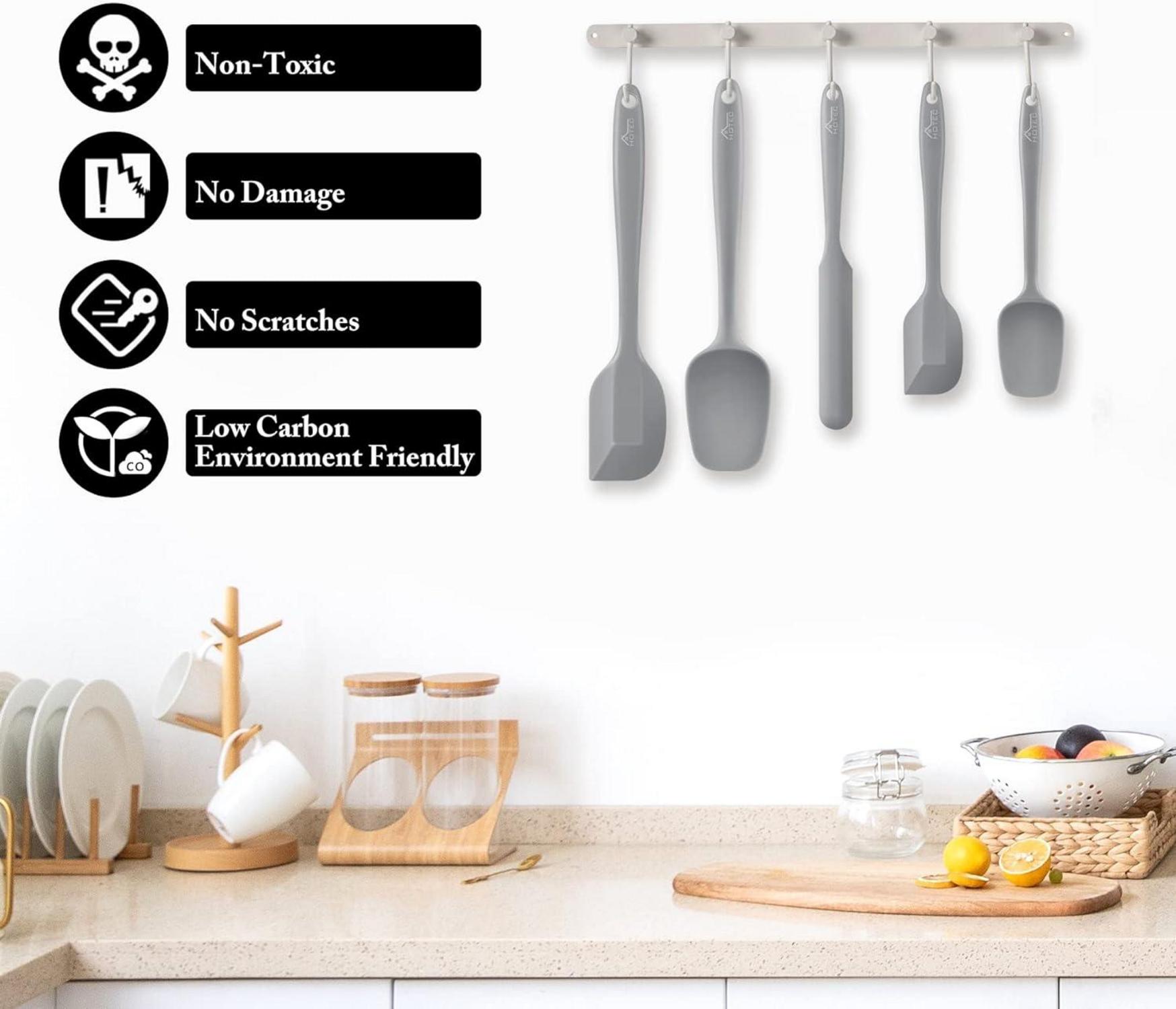Pfannenwender-Set Silikonkautschuk Backen Kochen Mischen