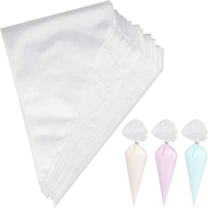 100er Pack Einweg Spritzbeutel transparent