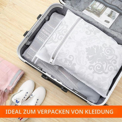 Netz Wäschebeutel Set – 3 Größen für Feinwäsche & Reise