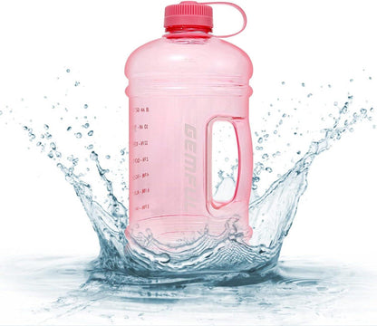 Trinkflasche mit Tragegriff 3 Liter BPA frei Sportflasche Fitness