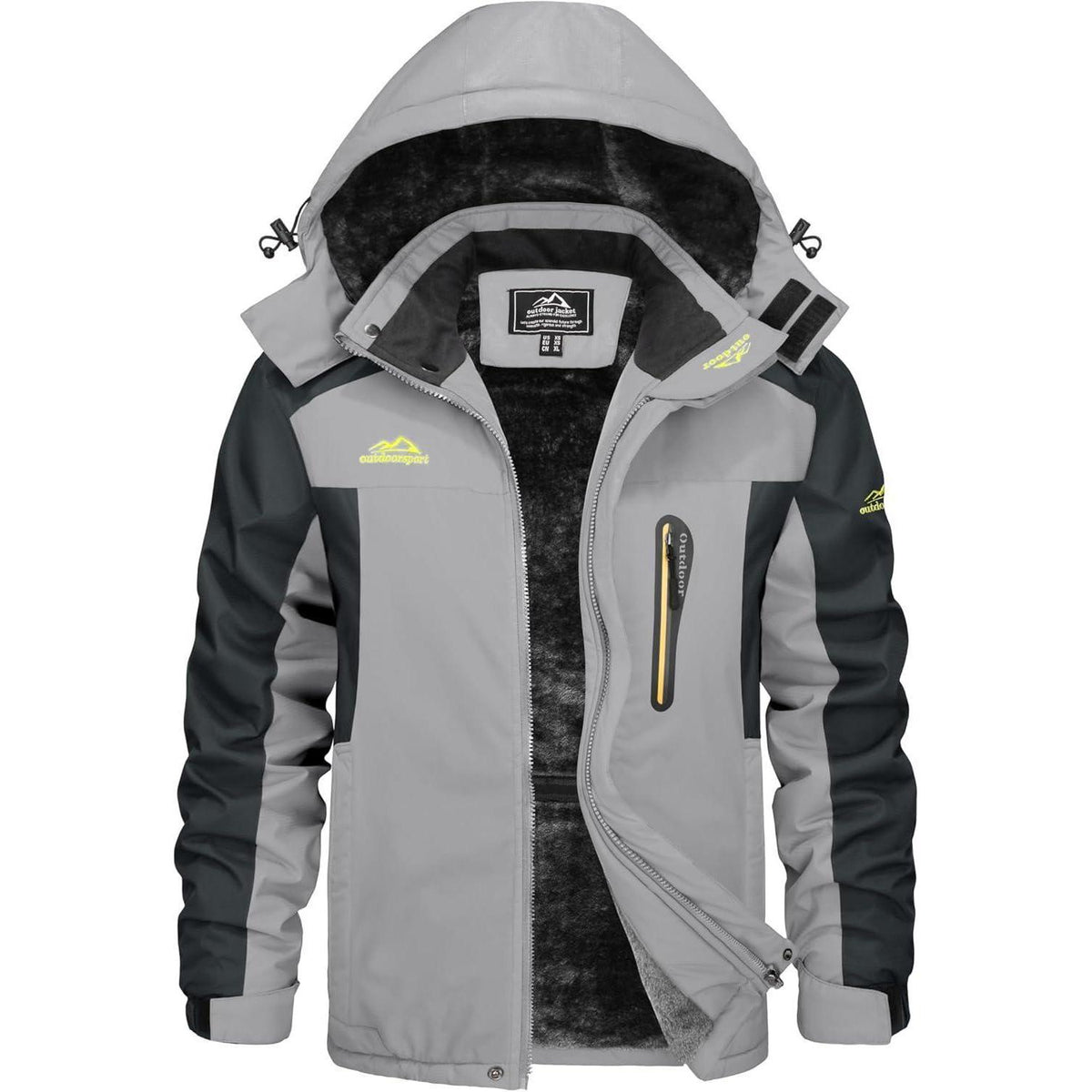 Herren Winterjacke Wasserdicht & Warm – Skijacke Outdoor