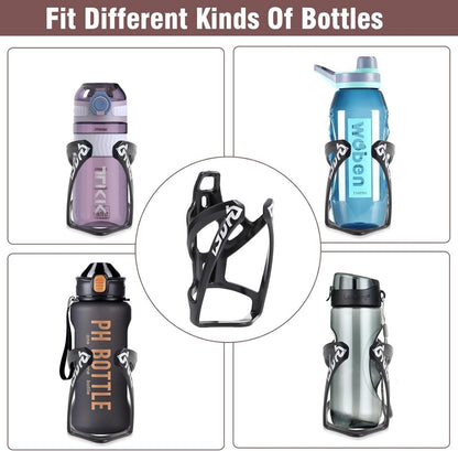 Fahrrad-Flaschenhalter und 610ML BPA-freie Sportflasche Set