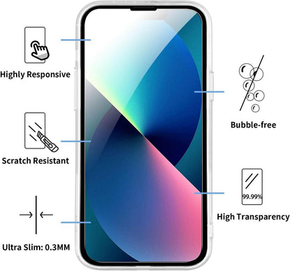 NEW'C iPhone 13 (6,1) Schutzglas + Ultra Transparente