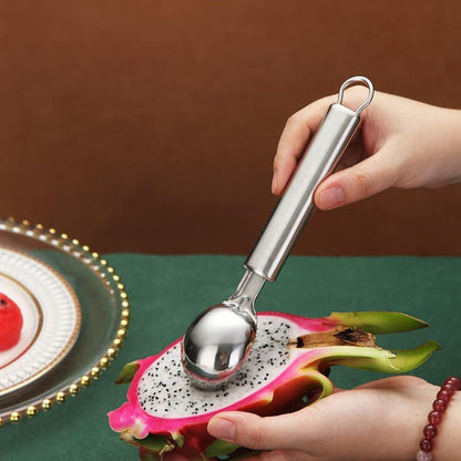 Edelstahl Eisportionierer Melonenballer Scooper