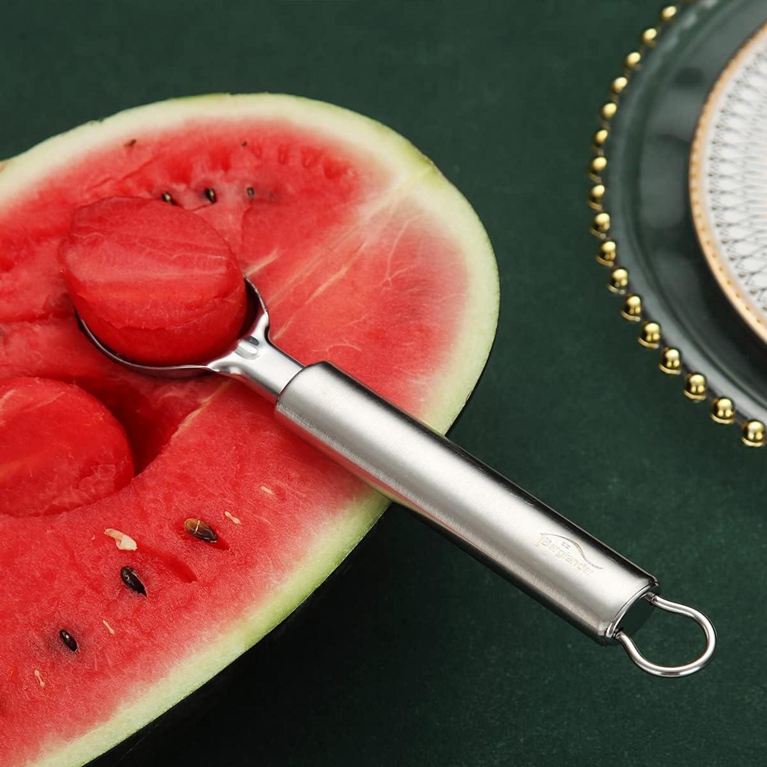 Edelstahl Eisportionierer Melonenballer Keksportionierer Gadgets