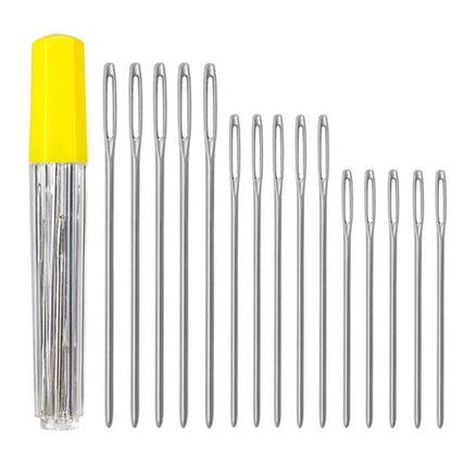15er Set Handnägel Großes Auge – Robustes Edelstahl für Stoffe & Leder