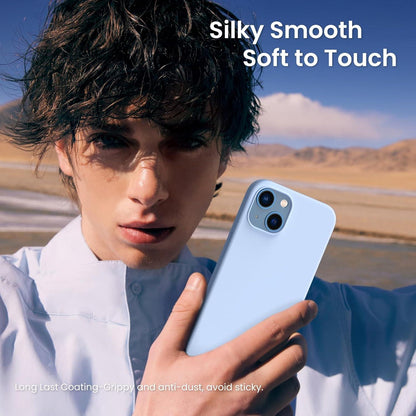 Schutzhülle iPhone 13 6,1 Silikon Case Flüssig Silikon Handyhülle