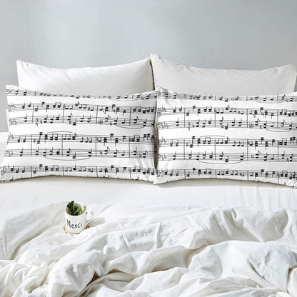 Musikthema Bettwäsche Set für Kinder – 155x220 cm