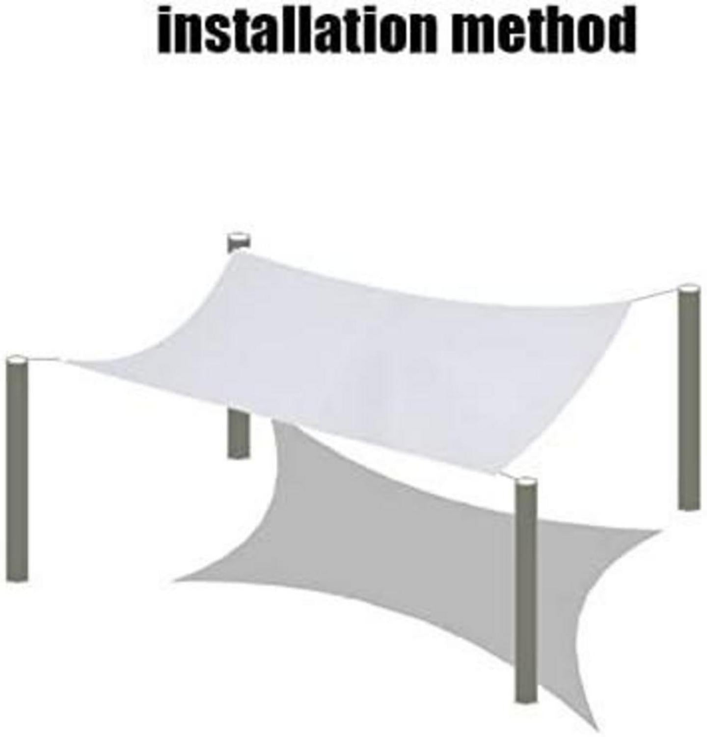 Transparente wasserdichte Abdeckplane mit Ösen 2x1m - für Gartenmöbel und Außenbereich