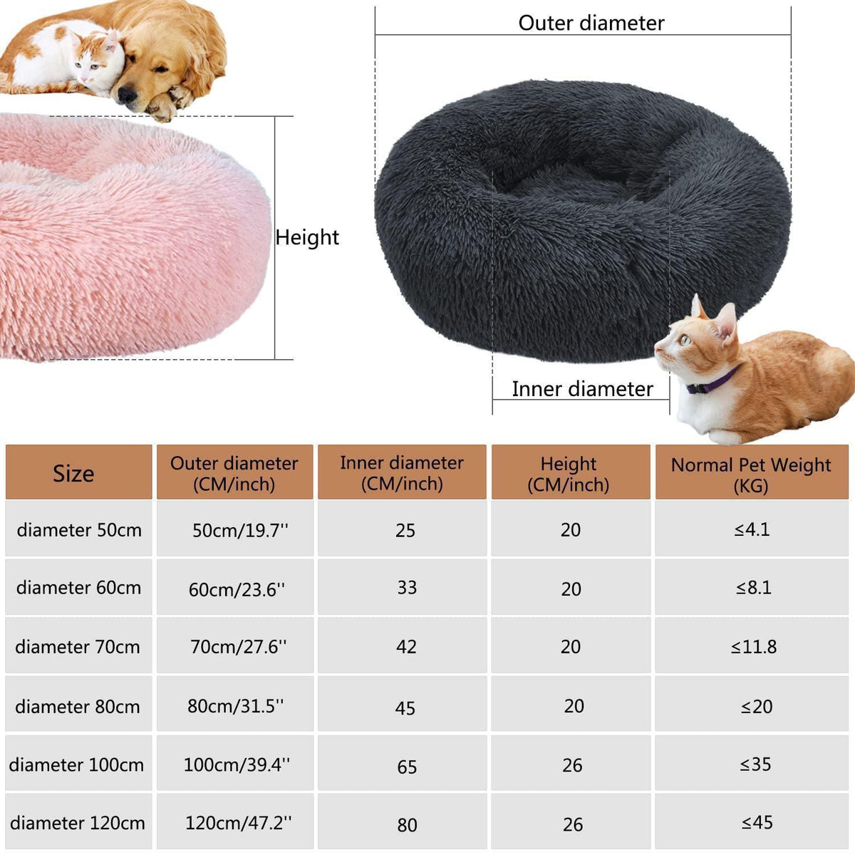 Flauschiges Haustierbett – Gemütliches Hundekissen für Entspannung XL