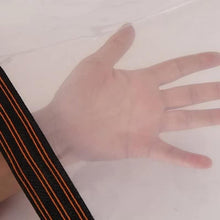 Transparente wasserdichte Plane mit Ösen 2x2m für