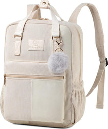 Cord Rucksack Anti-Theft Tasche Daypack Lässige Citytasche