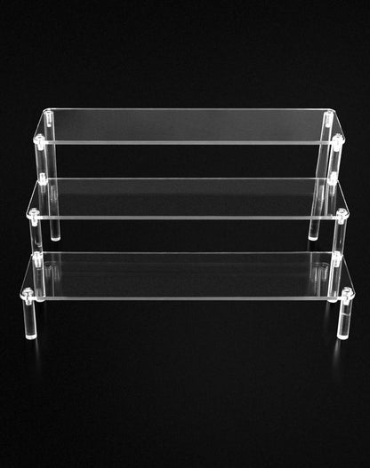 3-Stufig Acryl Display Ständer für Figuren Schmuck Cupcake