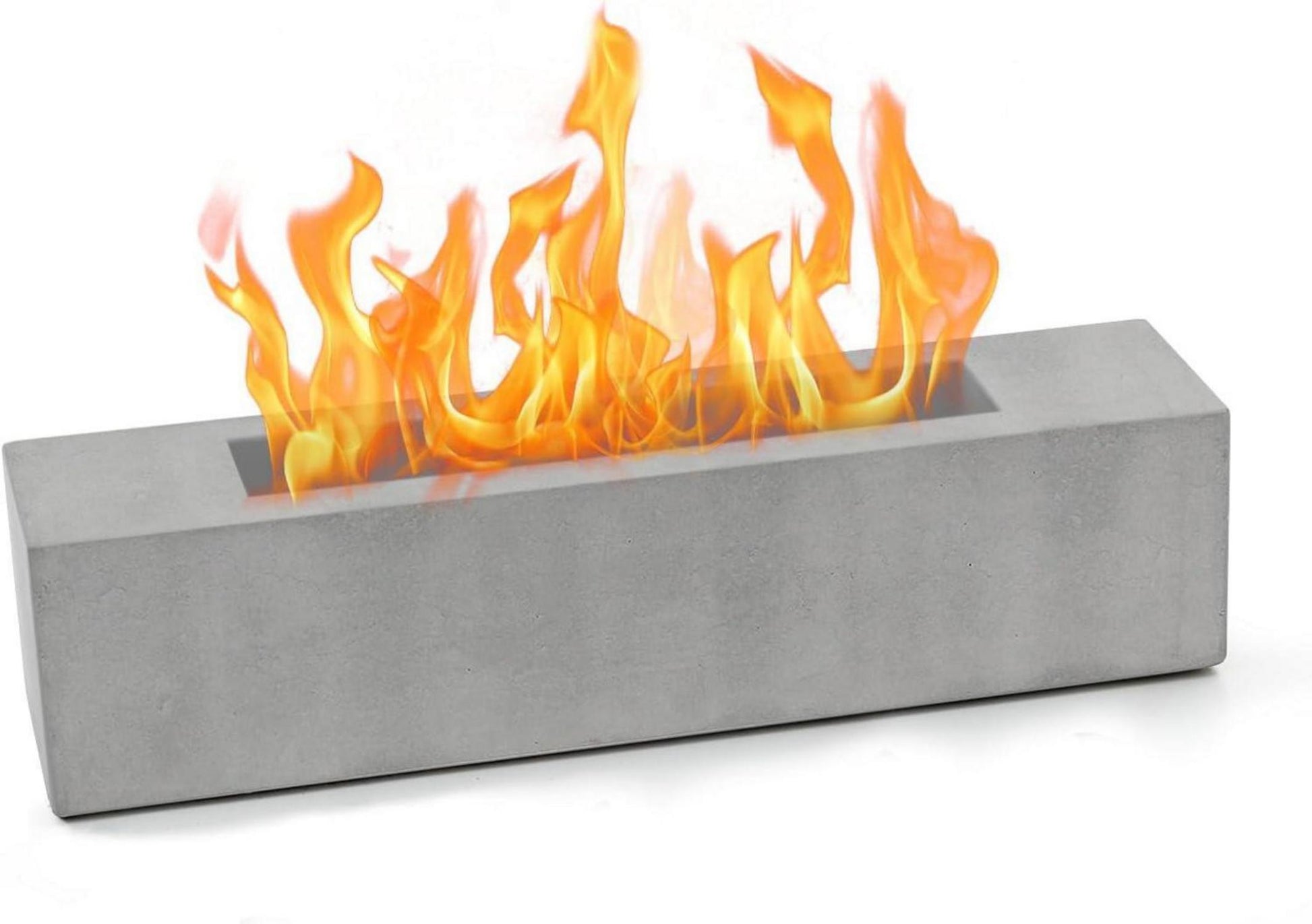 Bioethanol Tischkamin mit Löschhilfe und Trichter, für Indoor