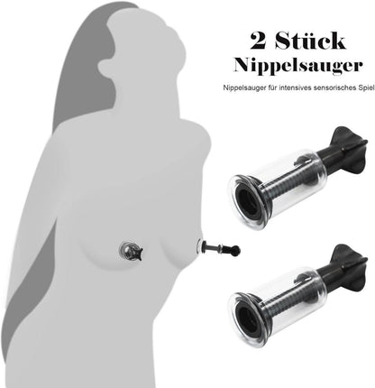 Starker Nippelsauger-Transparente Brustwarzensauger für