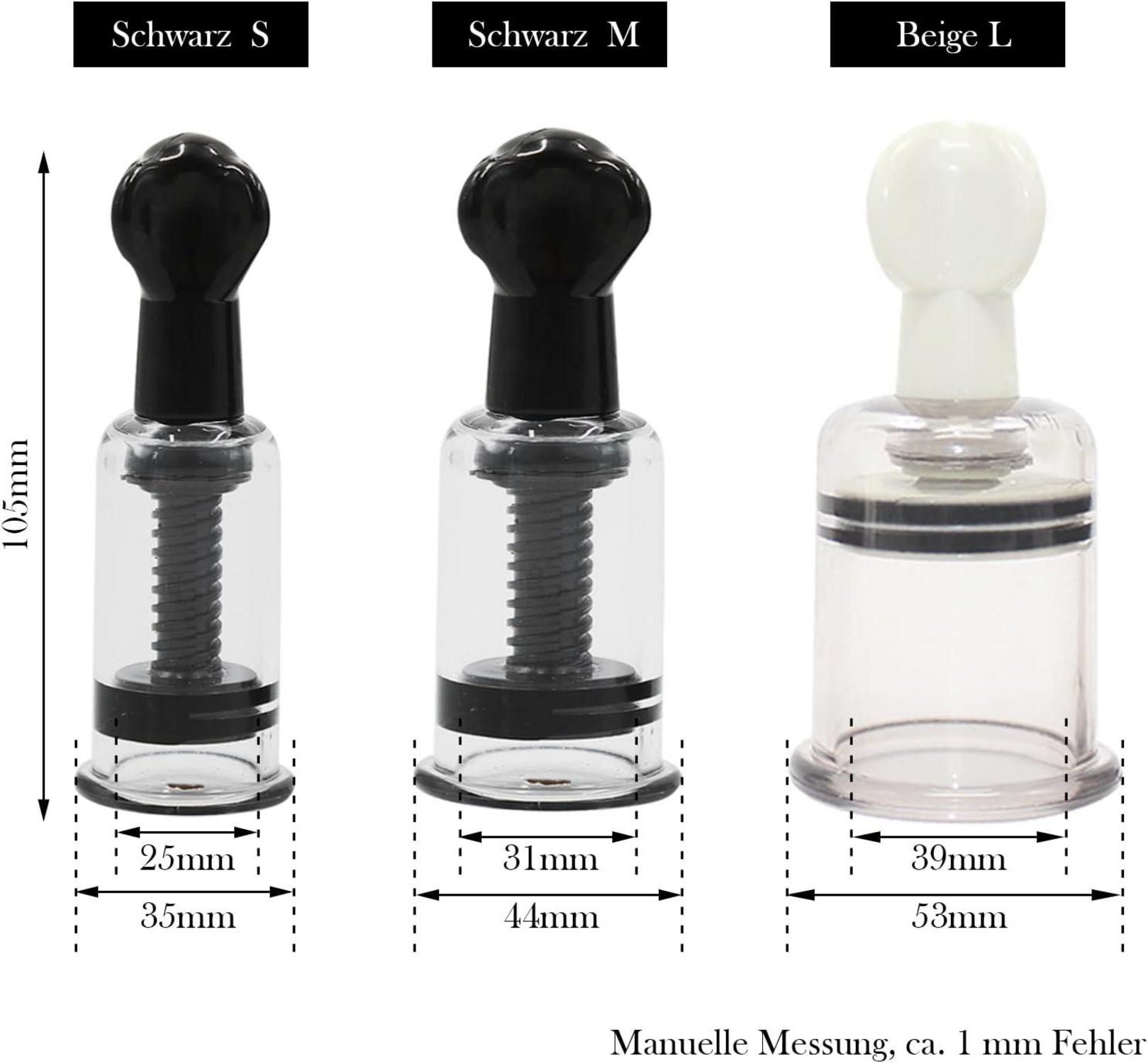 Extra starke Nippelsauger Brustwarzensauger transparent