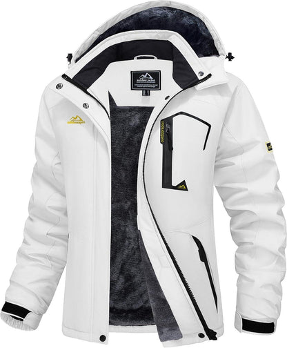 Winterjacke Damen Softshell Funktionsjacke Outdoor Ski Fleece